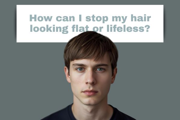 Flat lifeless hair